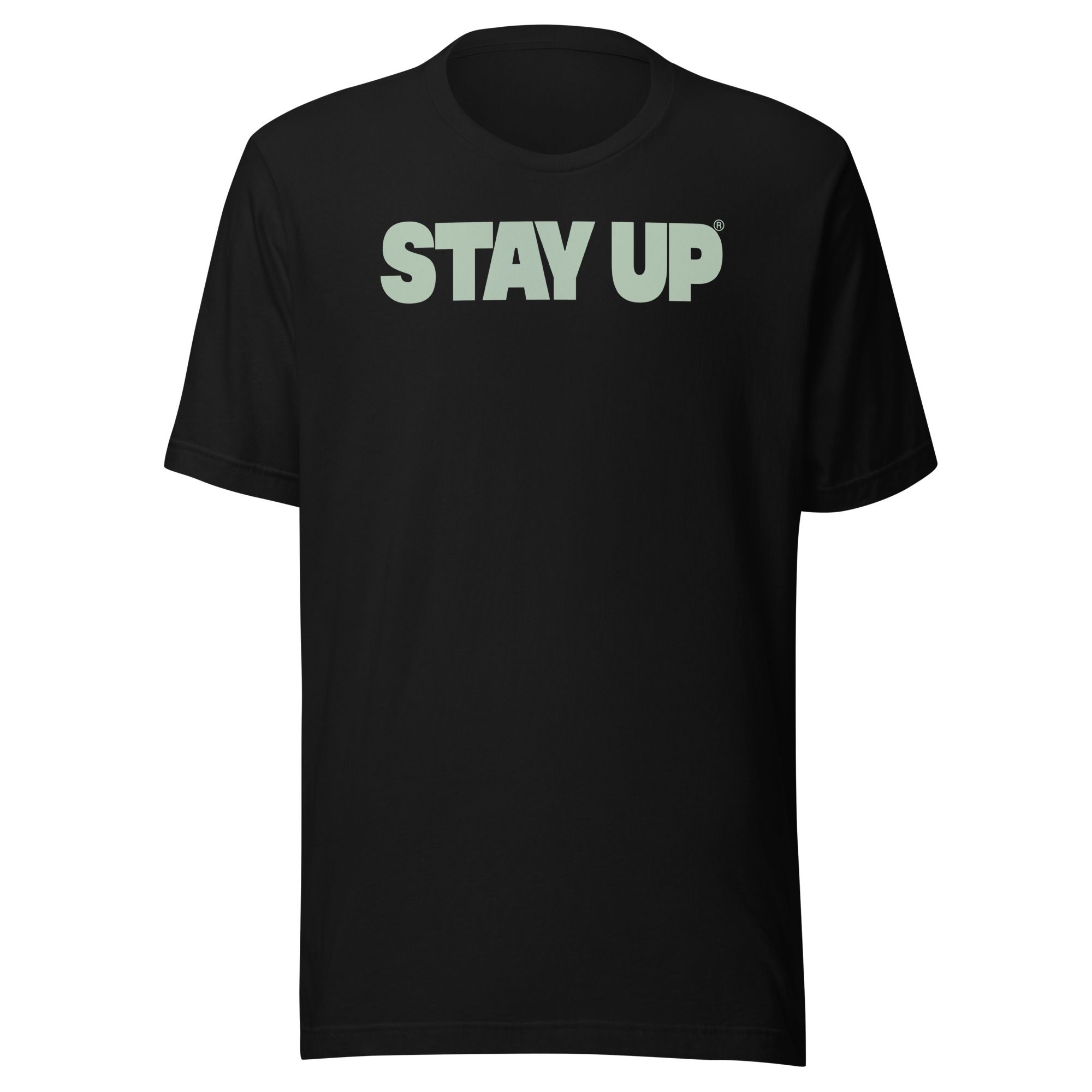 Black Stay Up Adventure Collection t-shirt