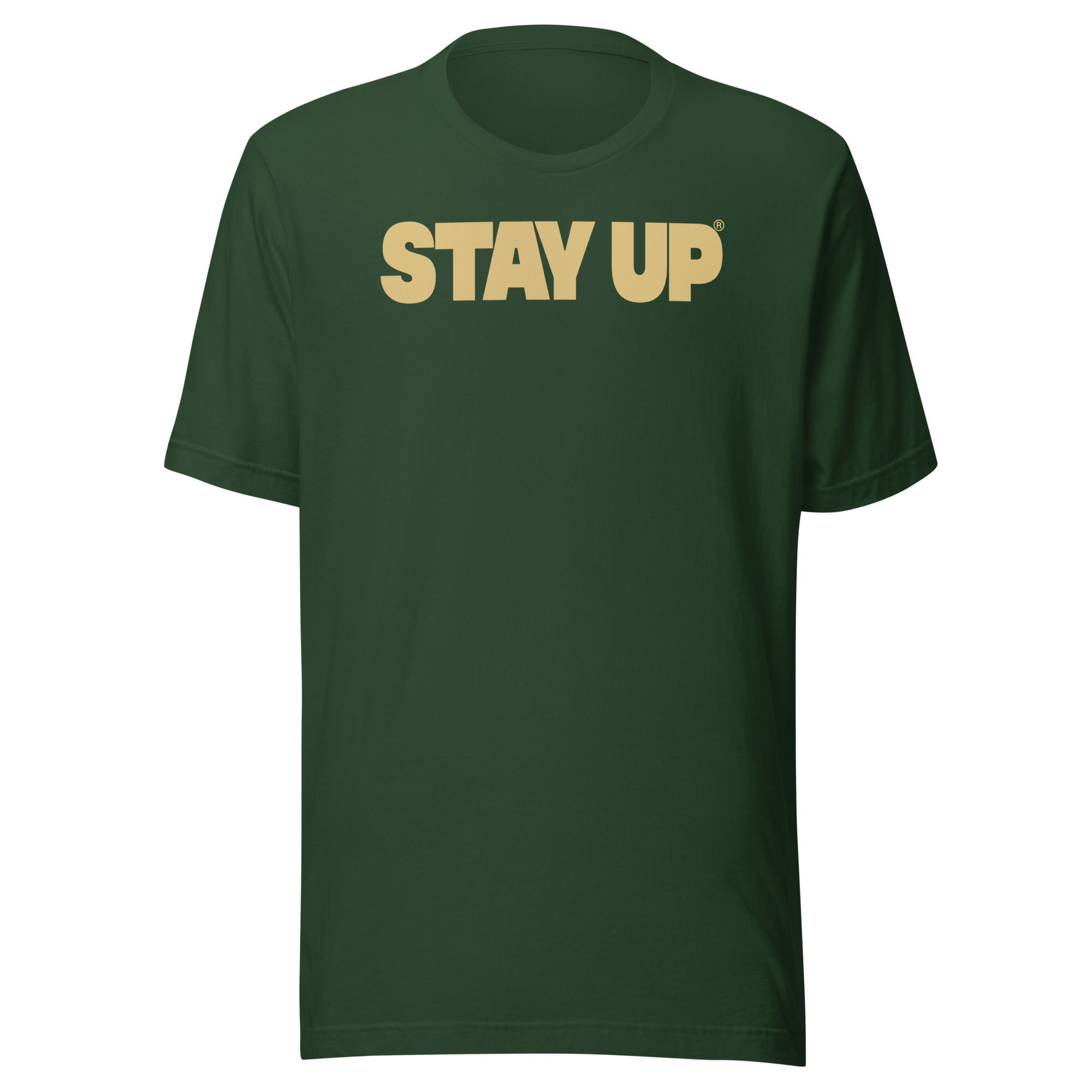Green Stay Up Adventure Collection t-shirt