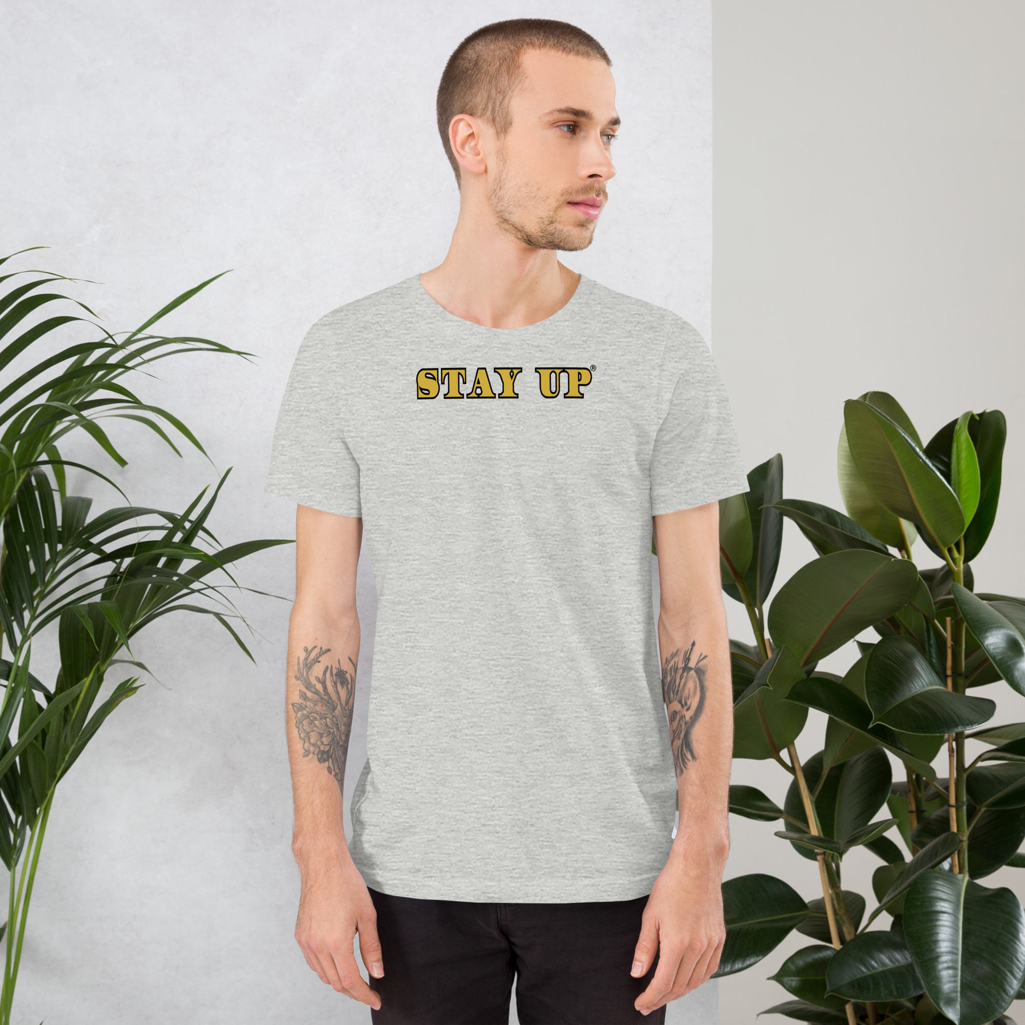 A focused view of the Stay Up dollar-font lights design, showcasing its bold illuminated style and modern streetwear appeal.